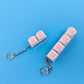 Fingertip Decompression Toy Keys Silicone Soft Cat PAWS Keychain Key Ring Mobile phone Pendant Accessories Keyboard Tapping