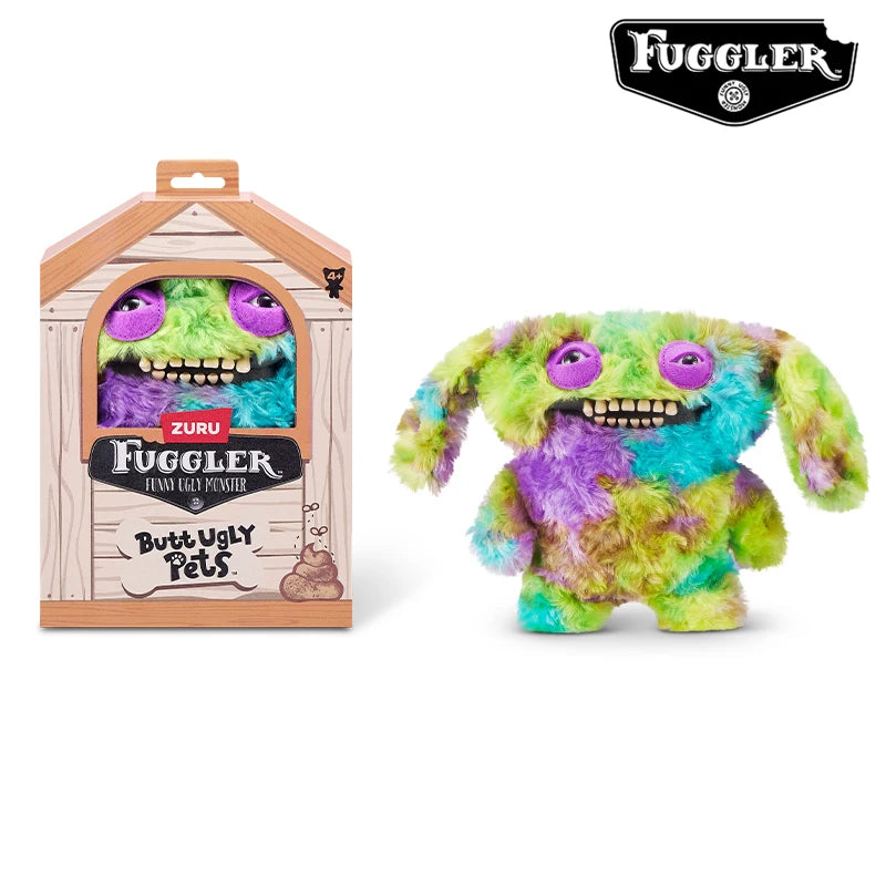 Original Fuggler Ugly Monster Plushies Toys Fuggs Teeths Stuffed Animal Funny Shark Laboratory Misfits Vacay Series Dolls 22CM