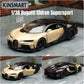KiNSMART Toy Car Model 1/38 Bugatti Chiron Super Sport Racing Alloy Diecast Miniature Vehicle Collection Gift For Children Boy