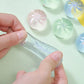 Cute Glitter Crystal Dumpling Squeeze Toy - Soft Squishy Fidget Toy for Anxiety & Stress Relief, Party Favor Gift