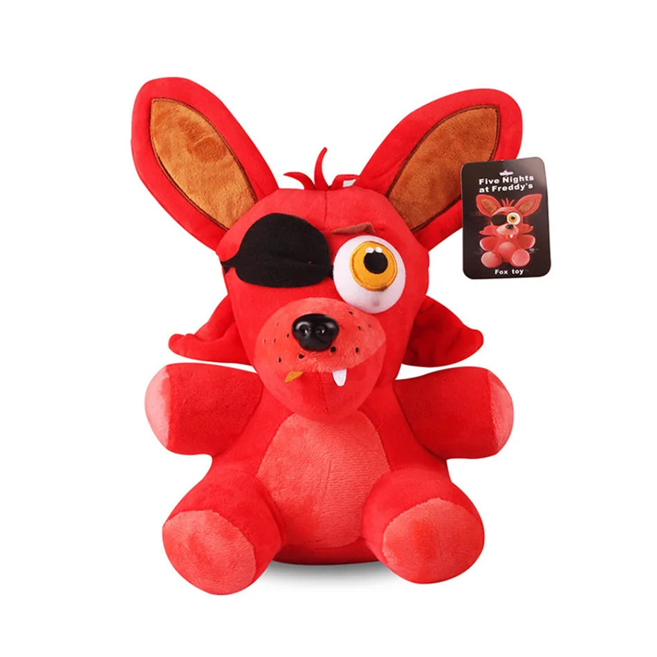 2026 Hot Cartoon Five Night At Freddy Fnaf Cute Plush Toys Game Doll Bonnie Bear Foxy Stuffed Doll Freddy Toys For Children Gift