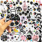 54PCS Cute Kawaii Sprites Stickers Laptop Graffiti Skateboard Waterproof Scrapbooking Phone Cup Luggage Sticker Decals