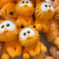 25Cm Cartoon Garfield Plush Toy Kawaii Soft Fill Pillow Doll Creative Room Decoration Plush Stuffed Toys A Gift for A Friend