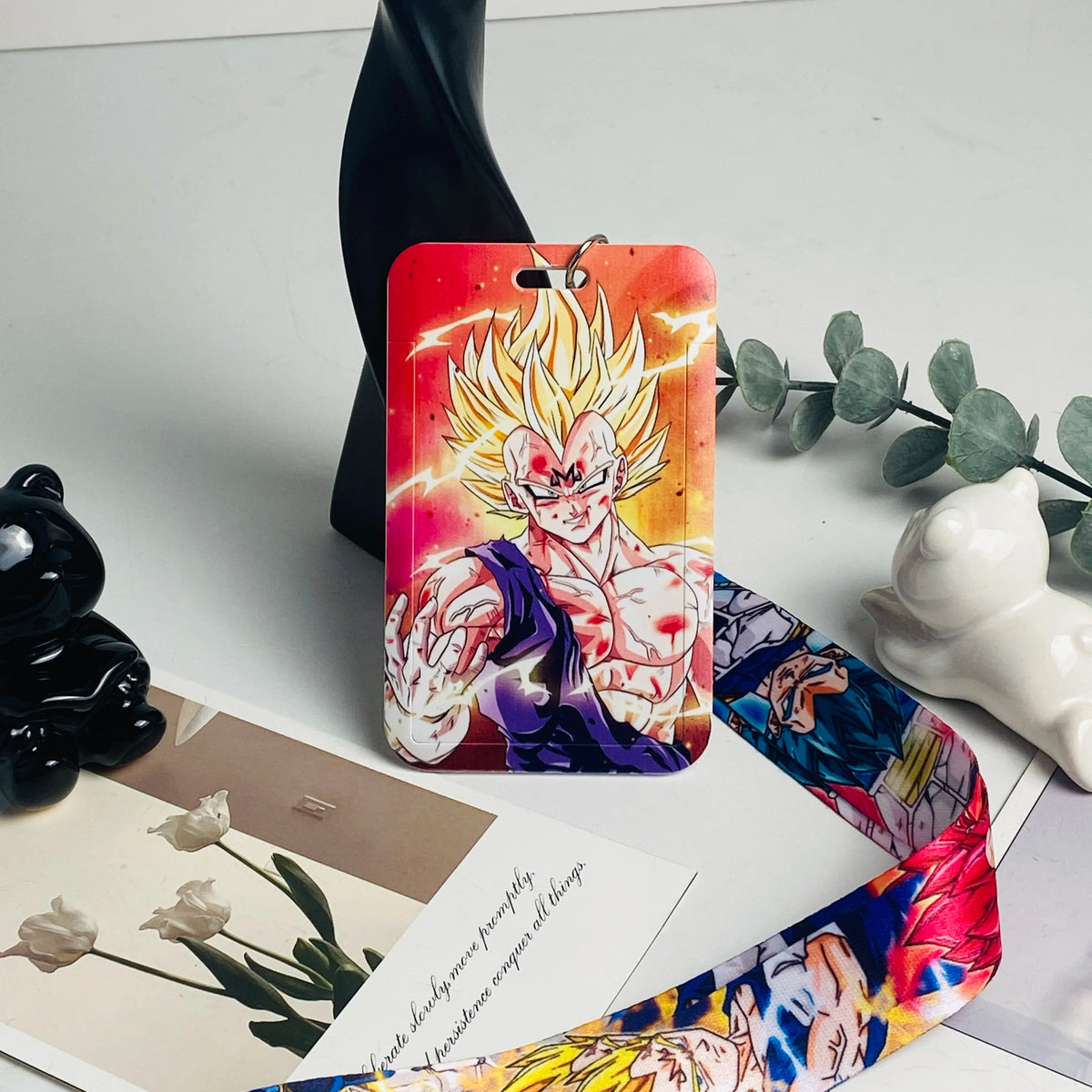 Anime Card Cases Card Lanyard Key Hang Rope Lariat Cosplay Badge ID Cards Holders Neck Straps Keychains Fashion Accessories Gift