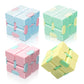 Magic Puzzle Cube Anti Stress Relief Toys for Adults Infinite Flip Funny Cube Sensory Toys for Children Special Needs Xmas Gifts