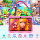 PRITOM 7-inch Tablet for Kids, 8GB(3+5GB expand) RAM + 32GB ROM Android 13Toddler Tablet, Pre-Installed iWawa, Parental Controls, Supports Bluetooth and WiFi