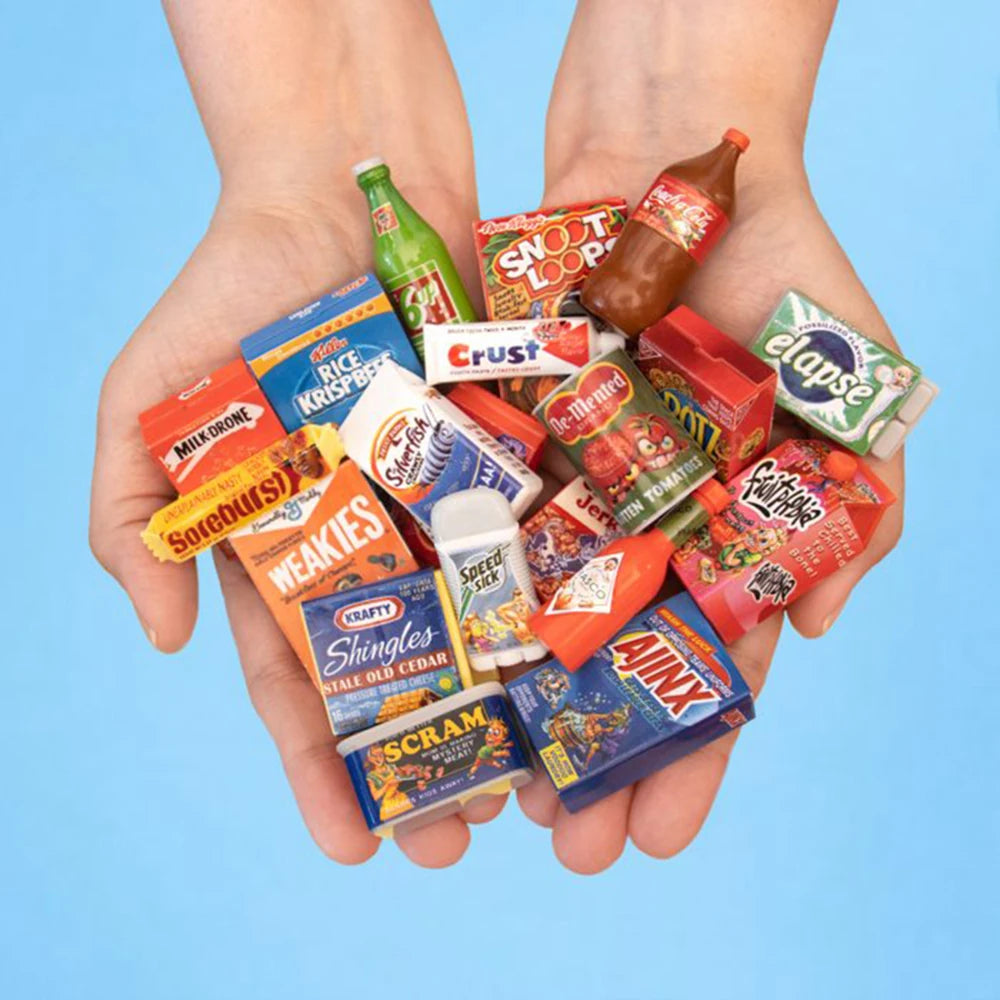 ZURU Surprise Mini Brands Mystery Blind Box Toys Collection Miniature Things Supermarket Cart Snacks Birthday Blind Box Toys