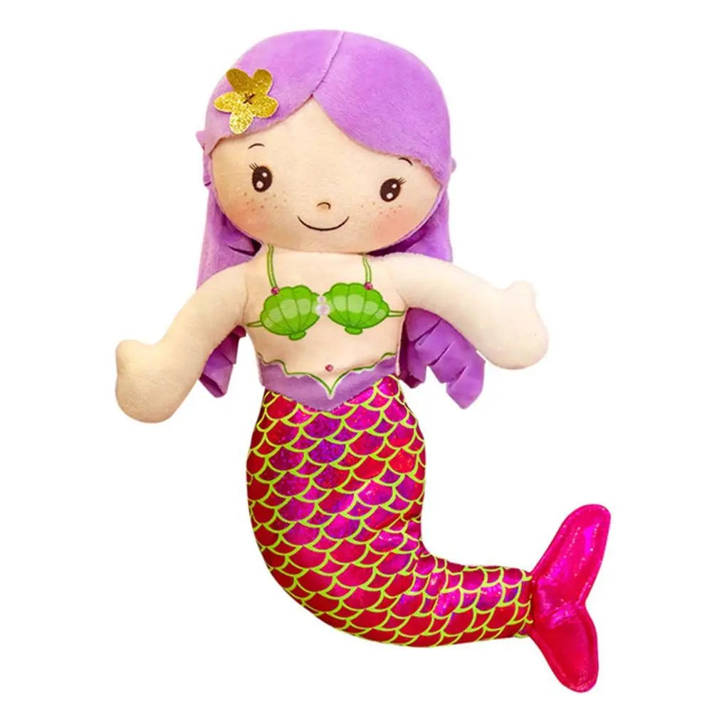 1PC 30cm Cartoon Mermaid Plush Doll Toy Mini Pillow Plush Toys for Birthday Gifts
