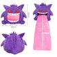 Pokemon Gengar Big Tongue Plushies Anime Peripheral Big Size Gengar Sleep Pillow Dual Purpose Nap Blanket Stuffed Plush Toy Doll
