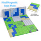 Variety Magnetic Interlocking Base Plates, Fit Pixel Magnetic Blocks, Kids Toy Gifts for Birthday Halloween Xmas