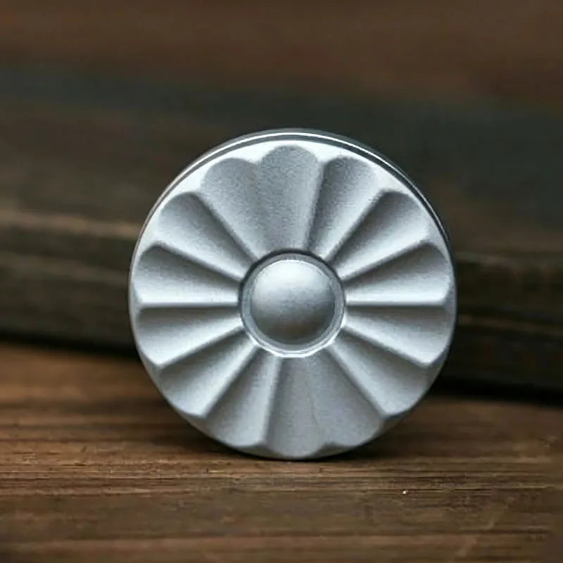Petal Magnetic Haptic Coin Fidget Slider Stress Relief Anxiety ADHD EDC Cool Office Gadgets Gifts for Adults Teenager Boys