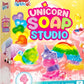 JOYFY Unicorn Soap Making Kit Girl Crafts DIY Project for Kids Birthday Chirstmas Gift STEM Activity Teenage Gifts