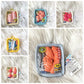 10cm New Creative Seafood Platter Plush Toys Funny Mini Salmon Sardine Octopus Stuffed Plushies Cute Bag Charms Restaurant Decor