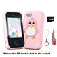 Kids Smart Phone Camera Toy Phone 40+ Games Touch Screen Learning Toy For 3-12 Year Old Boys Girls MP3 Player Birthday Gifts
