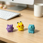 6Pcs Kawaii Anime Fantasy Creatures Mini Figurines, Cute Small Desktop Statues, Collectible Ornaments, Holiday Surprise Gifts