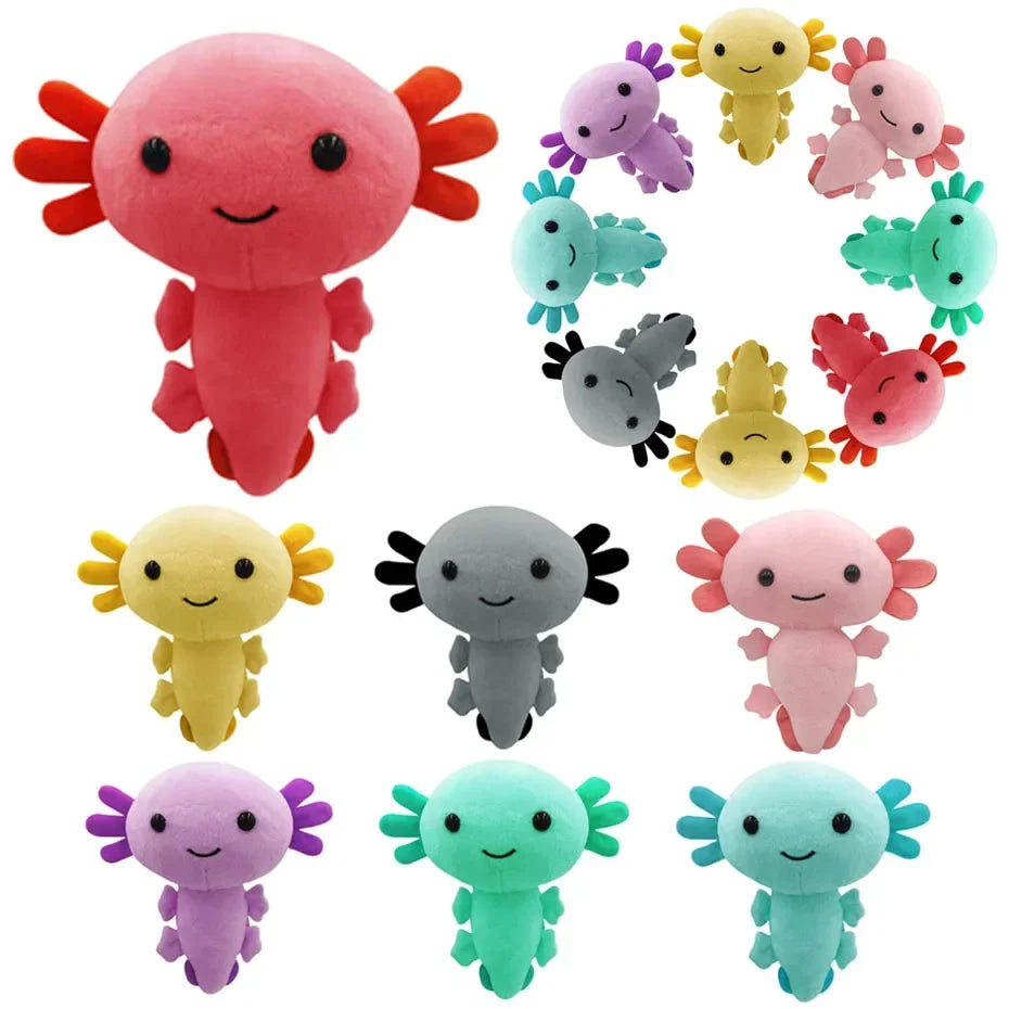 Axolotl Plush Toys Soft Kawaii Axolotl Plush Pillow Toys Axolotl Plush Toy Stuffed Axolotl Plush For Christmas Gifts Home Decor