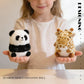 Mini Cartoon Panda Capybara Plush Toy Cute Stuffed Animal Chick Plushies Anime Pig Kitten Doll Soft Kids Toy for Girls Gift Deco