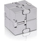 Fidget Finger Toys, ABS Infinity Cube Prime for Stress and Anxiety Relief, Ultra Durable Sensory Gifts for Adults and Kids