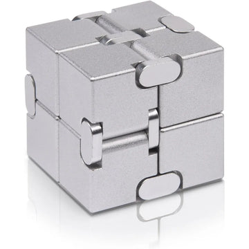 Fidget Finger Toys, ABS Infinity Cube Prime for Stress and Anxiety Relief, Ultra Durable Sensory Gifts for Adults and Kids