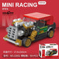 Racing Car Bus Engineering Vehicle Ambulance Pull Back Model Building Blocks Brick Toys Children Boys Birthday Gift Brick
