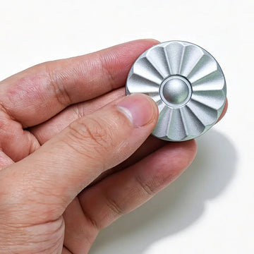 Petal Magnetic Haptic Coin Fidget Slider Stress Relief Anxiety ADHD EDC Cool Office Gadgets Gifts for Adults Teenager Boys