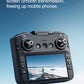 Folding Portable RC Drone Brushless Motor Screen Remote Control WiFi Low Latency Transmission Dual Camera 90° Wide Angle LED Rolling Light Outdoor Aerial Drone