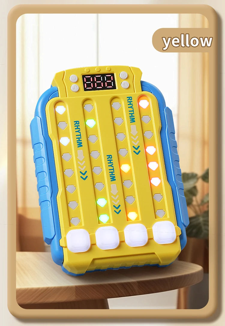 Music Rhythm Press Puzzle Toy Decompression Concentration Training Game Safe Fidget Toy for Kids Boys Girls Birthday Gift