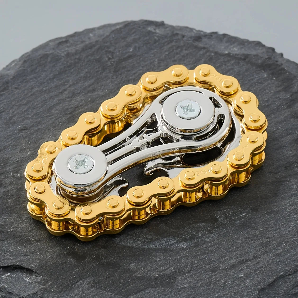 Chain Tooth Mechanical Flywheel Fidget Spinner Antistress Anxiety Metal Bike Chains Spinner EDC Toys for Children Adult Hand Toy
