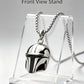 "Star Wars" Mandalorian Helmet Necklace Highly Attractive and Versatile Holiday Gift Fashion Accessory