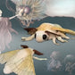 25cm Cute Silk Moth Fidelity Silkworm Plushie Fly Plush Toys Insect Lovers Decoration Soft Throw Pillows Children Halloween Gift