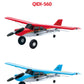 4CH Brushless RC Glider M7 Moore Off-road Aircraft Plane EPP Foam Remote Control Airplane with LED Light Model Toys