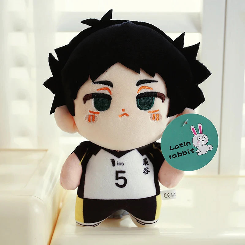 26CM Cute Cartoon Haikyuu Plush Toy Kuroo Tetsurou Oikawa Tooru Kei Tsukishima Tobio Kageyama Volleyball Stuffed Doll Gifts