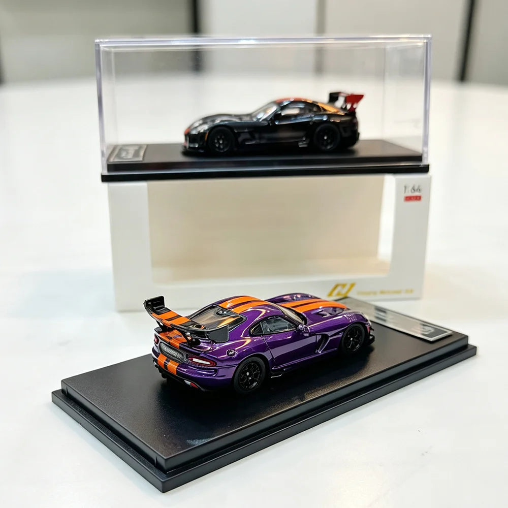 1/64 Model Car For Third Generation Viper Supercar Simulation Alloy Sports Car Model Collector Toy Luxury Vehicle For Gifts
