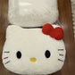 Anime Sanrio Hello Kitty Cute Cartoon Head Plush Pillow Sofa Bedside Cushion Car Cushion Nap Pillow Birthday Gifts for Girl