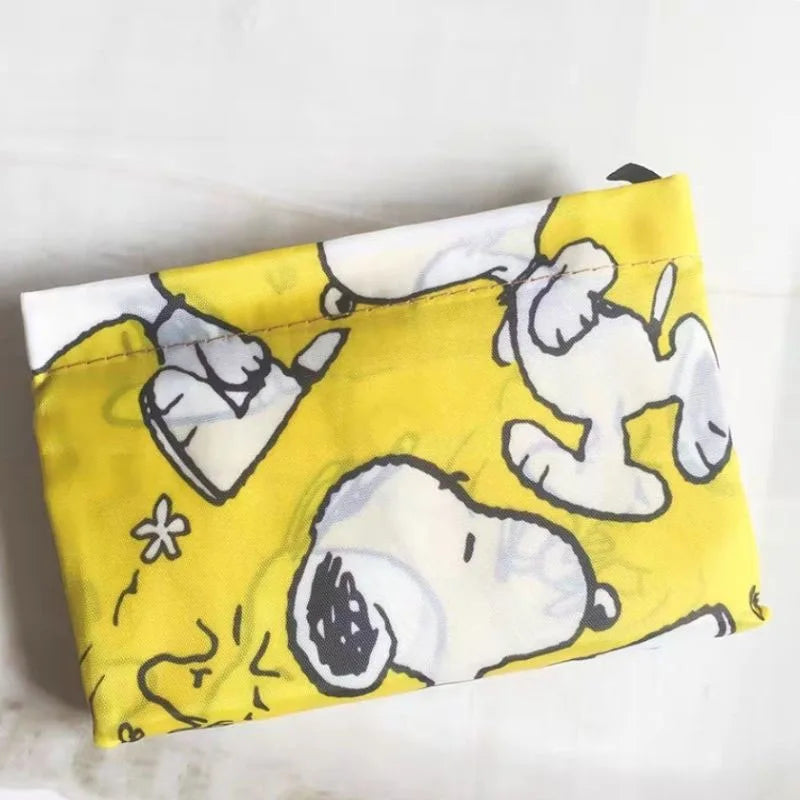 2026 New Snoop Y Portable Foldable Supermarket Shopping Bag Large Eco-Friendly Bag Large Grocery Handbag Capacity Tote Hot Sell