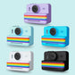 2.8 Inch HD Digital Video Camera for Kids - Large Screen Instant Print Toy Camera Outdoor Zero Ink Portable Print Camera