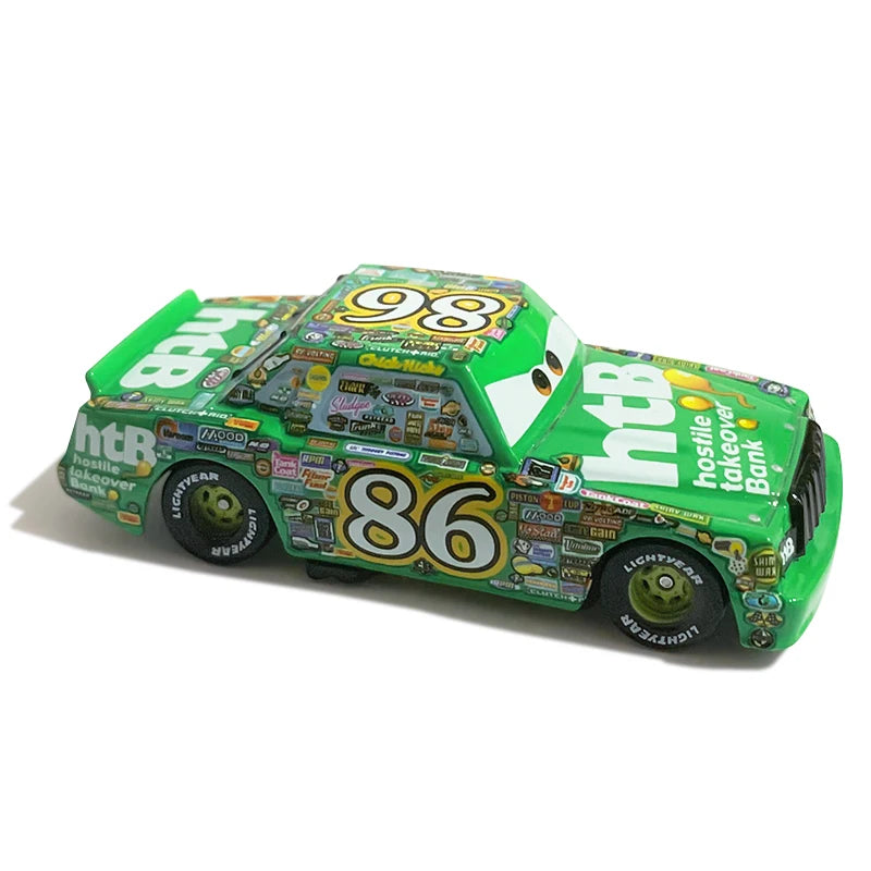 Cars 2 Cars 3 Bigfoot Cars Airplane France Sheriff Model Cars Pixar 1:55 Metal Die Casting Cars Toys Child Birthday Gifts