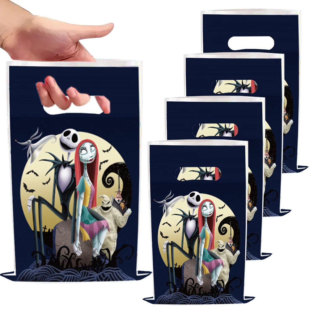 The Halloween Nightmare Before Christmas Birthday Party Decorative Paper Tableware Background Balloon Baby Shower Kids Gift