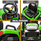 24V Ride On Tractor for Kids, Electric Ride on Toys w/400W Motors, Tiltable & Detachable Trailer, Adjustable Seat, Bluetooth, Mu