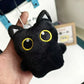 Cute Black Cat Plush Toy Shadow Doll Soft Cushion For Kids Room Decor Cat Lovers Gift
