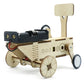 DIY Reptile Robot Electric Wooden Science Experiments Toys for Children Educational Handmade Assemble Toys Boys Girls