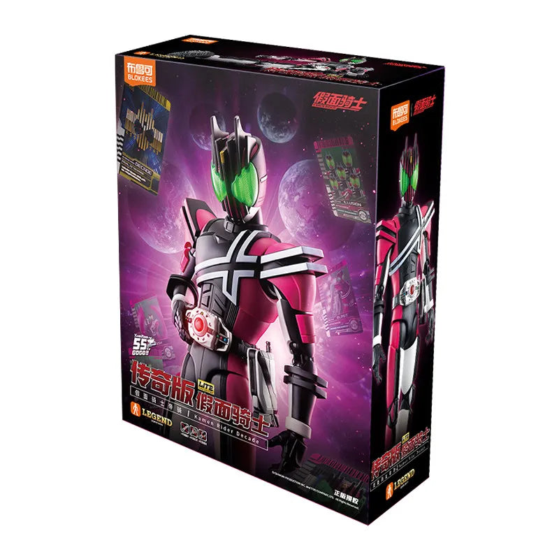 In Stock Blokees Hero Kamen Rider Legend Edition - Kamen Rider Decade Posable Model Kits Anime Peripheral Collect Toys Gifts