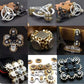 Mini EDC Gear Alloy Spinner Sprockets Gear Chain Gyro Delicateness Fidget Decompression Ring Toy Stress Relief Toys