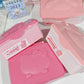 Sanrio Hello Kitty Melody Storage Box Cartoon Kt Cat Flip Cover Cotton Swabs Cotton Pads Stationery Organisation Boxs Gifts