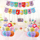 BT21 Party , Birthday Flag Raising and Balloon Decoration Set, Birthday Party and Holiday Supplies
