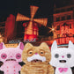 Fuggler Alley Cats Plush Toy Soft Plushies Cute Cartoon Doll Funny Ugly Teeth Monster Stuffed Animal Toy（Wrinkle McStinkles）22CM