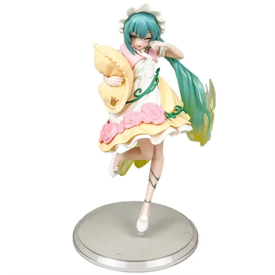 Animation Anime Popularity King Hatsune Miku Handmade Devil Hatsune Miku Cat Ear Hatsune Miku Cute Handmade PVC Model Decoration