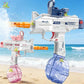 Children Automatic UZI Electric Backpack Water Submachine Gun Fights Summer Toy Water Guns Outdoor Beach Swimming Pool for Adult