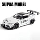 1:22 Scale Supra Car Model Toy Alloy Diecast High Simulation Metal Sound Light Racing Cars Models Kids Boys Gifts Collection