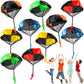 Army Parachute Toys for Kids,Tangle Free Outdoor Flying Parachute Men, Best Small Outside Toys Christmas Stocking Stuffers Gifts